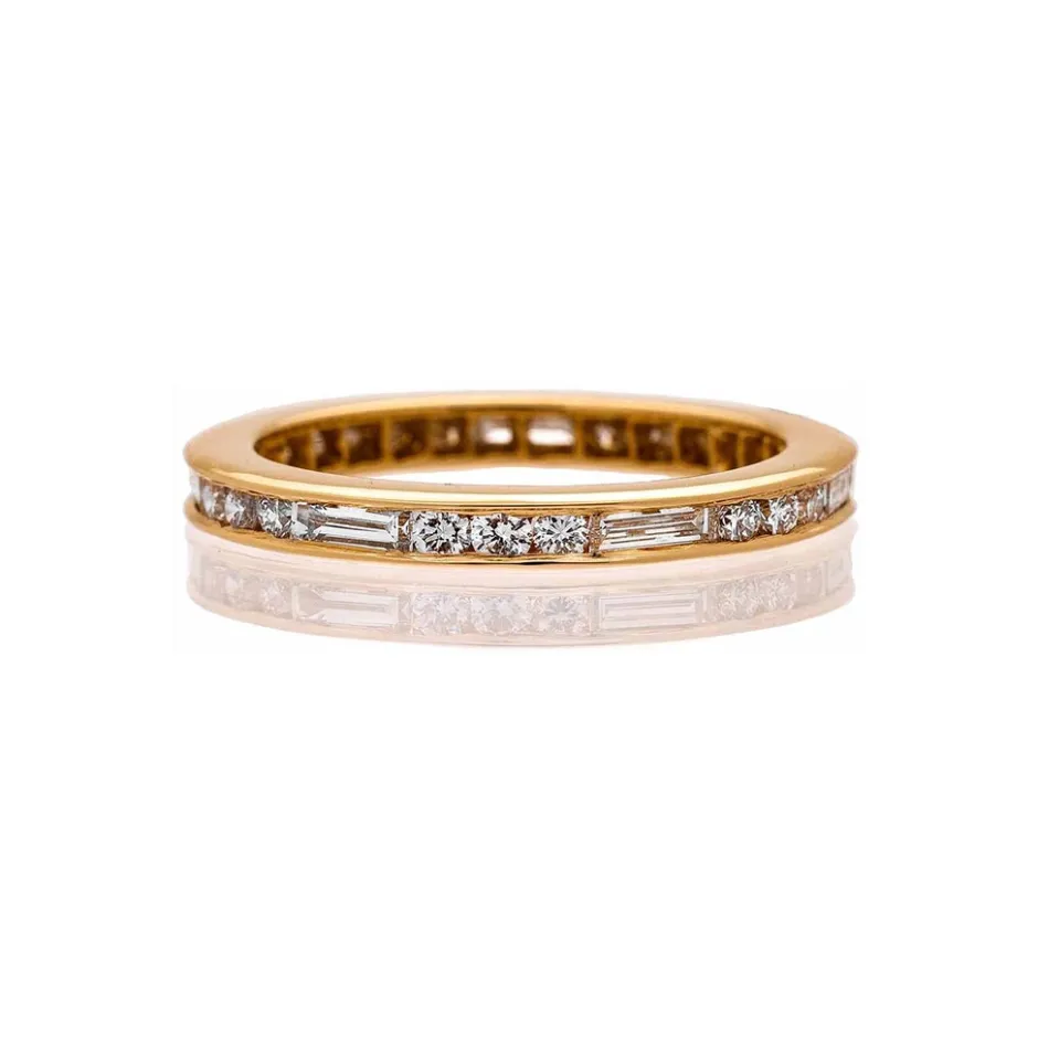 Sethi Couture Naomi Baguette Diamond Band Ring