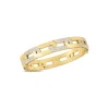 Roberto Coin Navarra Alternating Diamond Link Bangle