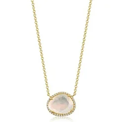 Zadok Collection Organic Moonstone Necklace