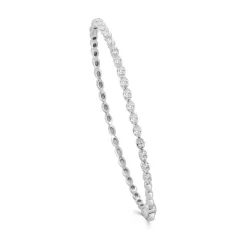 Zadok Collection Oval Diamond Bangle