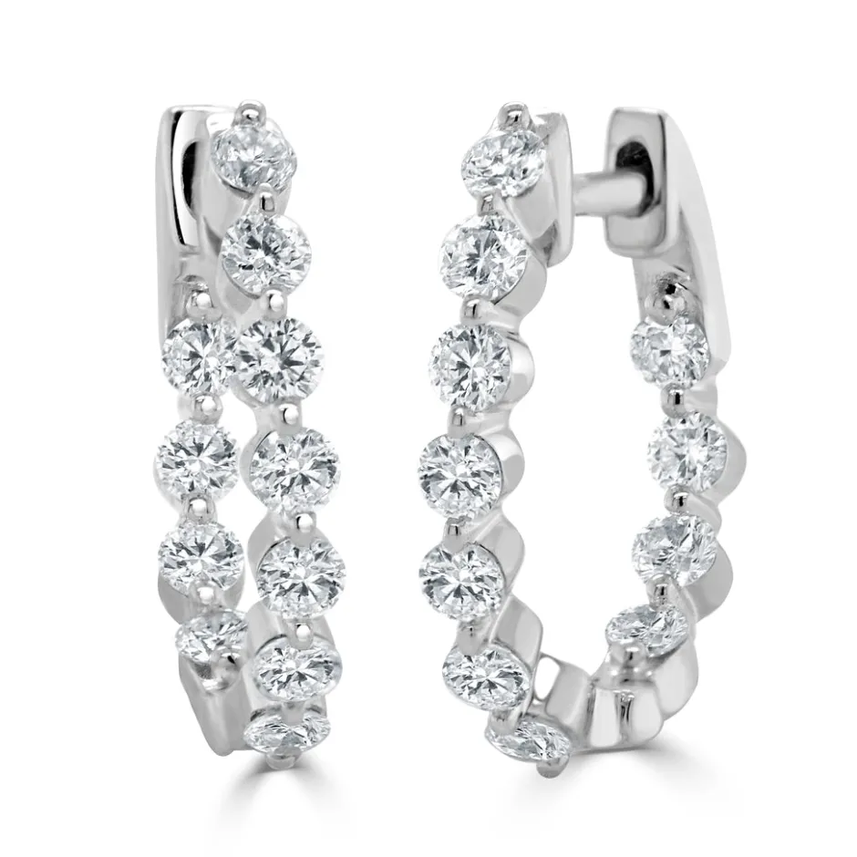 Zadok Collection Oval Hoop Earrings