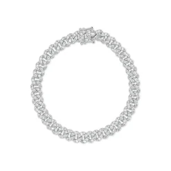 Zadok Collection Pave Diamond Cuban Link Bracelet