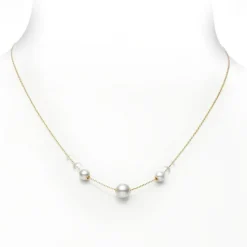 Mikimoto Pearls Motion Akoya Cultured Pearl Pendant