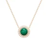 Piaget Possession Flipping Halo Diamond And Malachite Pendant