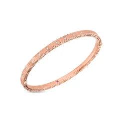 Roberto Coin Princess With Diamonds Bangle