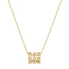 Dinh Van Pulse Necklace Yellow Gold and Diamonds