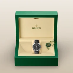 rolex  1908 39 mm, 18 ct white gold, polished finish M52509-0002