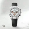 rolex  Cosmograph Daytona Oyster, 40 mm, white gold and diamonds M126589RBR-0001