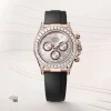 rolex  Cosmograph Daytona Oyster, 40 mm, Everose gold and diamonds M126535TBR-0002