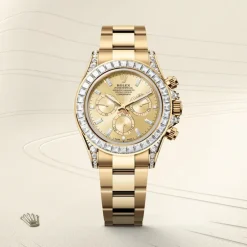 rolex Cosmograph Daytona Oyster, 40 mm, yellow gold and diamonds M126598TBR-0001