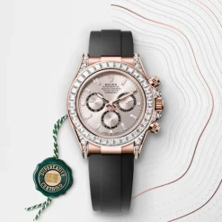 rolex Cosmograph Daytona Oyster, 40 mm, Everose gold and diamonds M126535TBR-0002