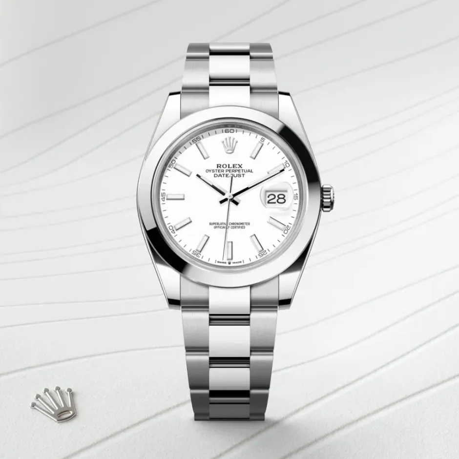 rolex Datejust 41 Oyster, 41 mm, Oystersteel M126300-0005