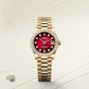rolex  Datejust 31 Oyster, 31 mm, yellow gold and diamonds M278288RBR-0041
