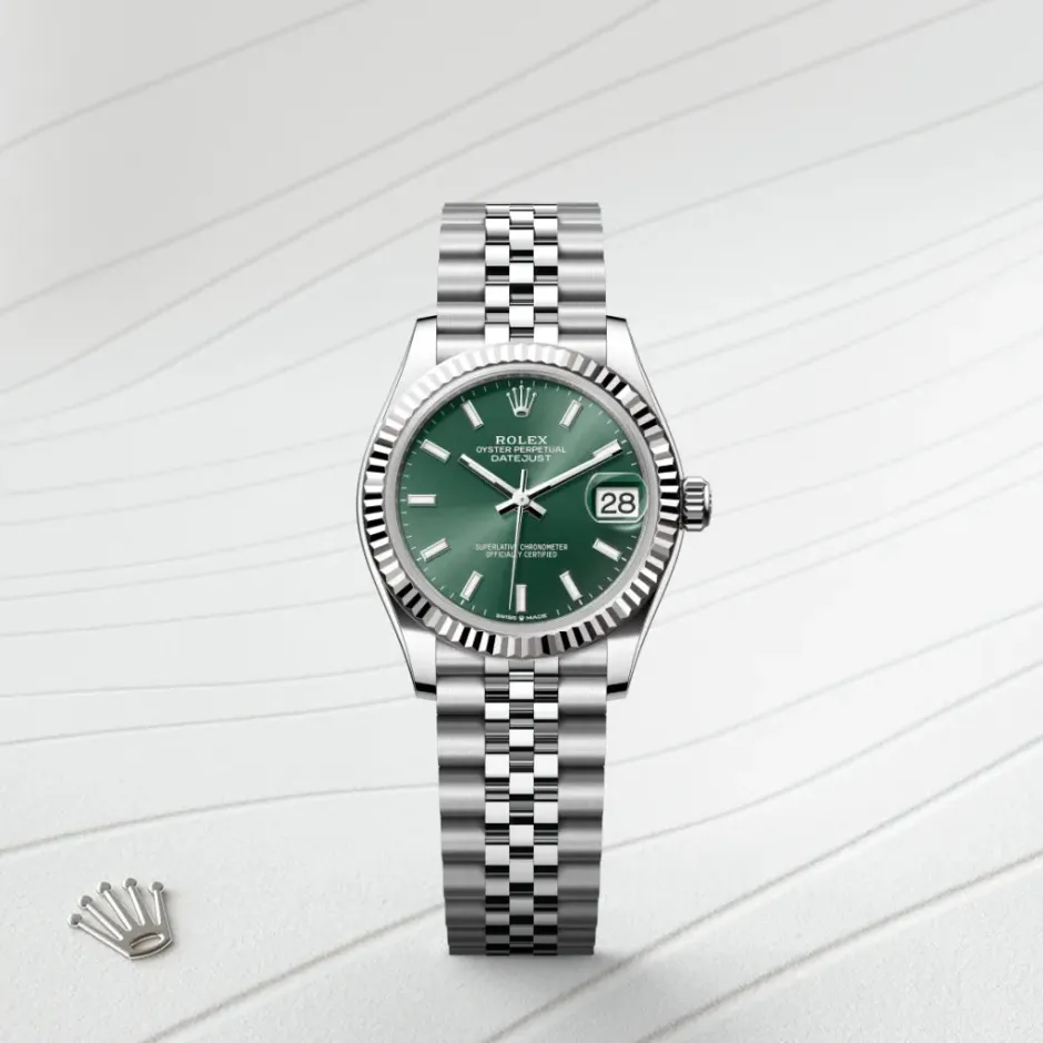 rolex Datejust 31 Oyster, 31 mm, Oystersteel and white gold M278274-0018