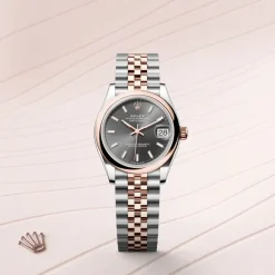 rolex Datejust 31 Oyster, 31 mm, Oystersteel and Everose gold M278241-0018
