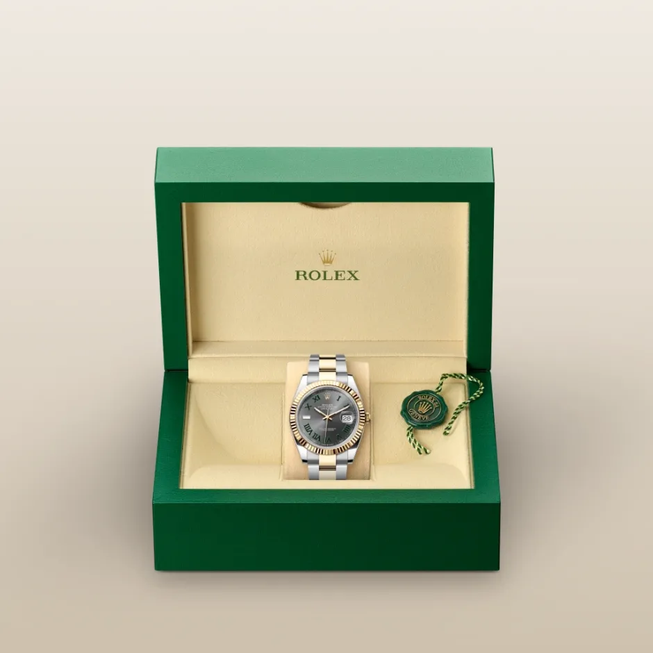 rolex Datejust 41 Oyster, 41 mm, Oystersteel and yellow gold M126333-0019