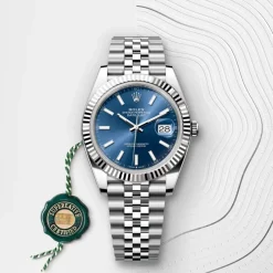 rolex Datejust 41 Oyster, 41 mm, Oystersteel and white gold M126334-0002
