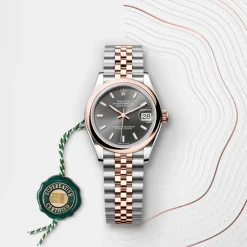 rolex Datejust 31 Oyster, 31 mm, Oystersteel and Everose gold M278241-0018