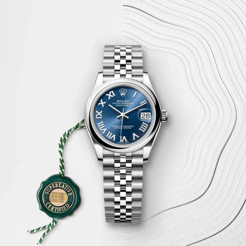 rolex Datejust 31 Oyster, 31 mm, Oystersteel M278240-0018