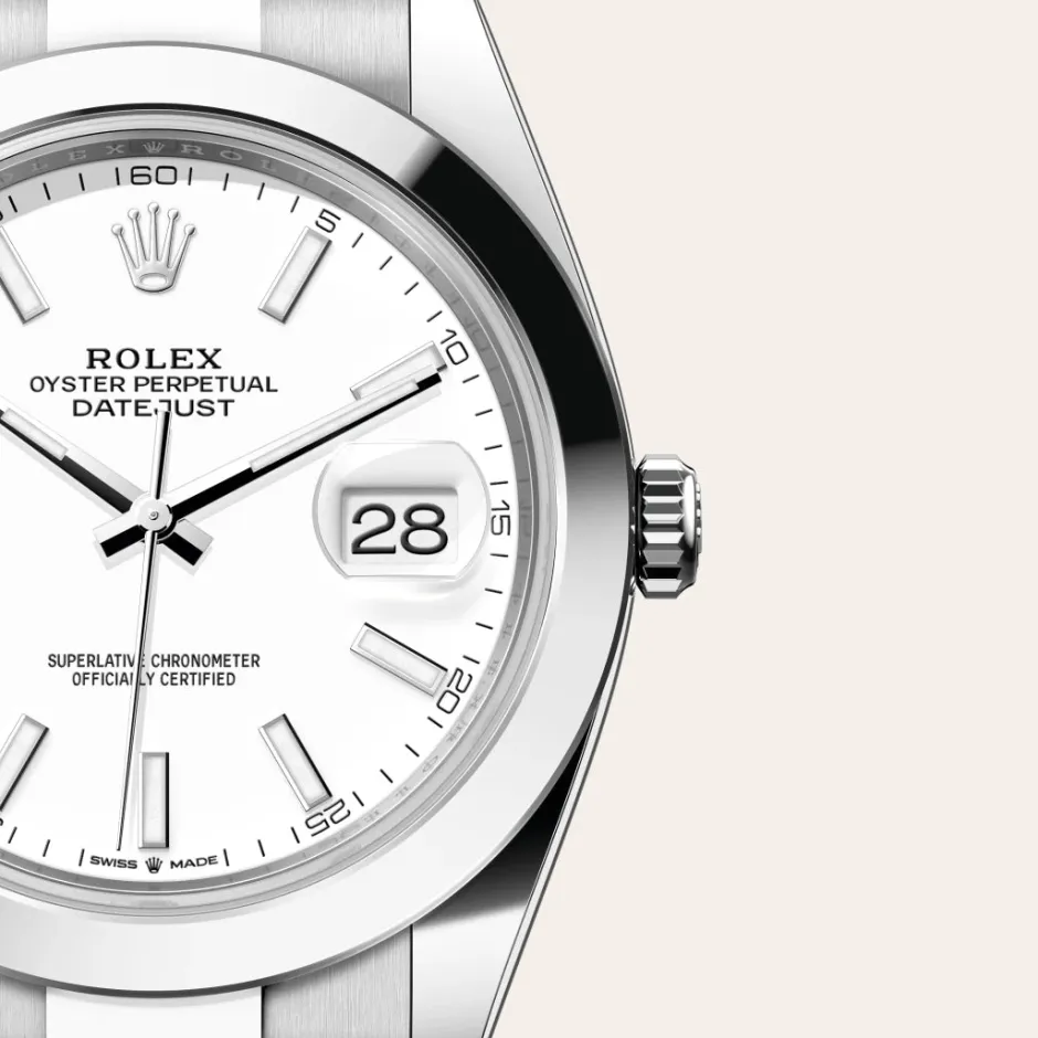 rolex Datejust 41 Oyster, 41 mm, Oystersteel M126300-0005