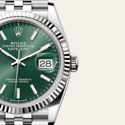 rolex Datejust 36 Oyster, 36 mm, Oystersteel and white gold M126234-0051