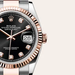 rolex  Datejust 36 Oyster, 36 mm, Oystersteel and Everose gold M126231-0020