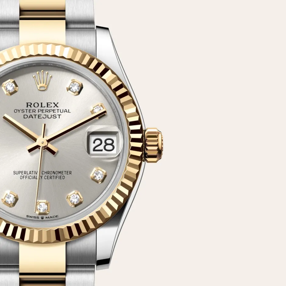 rolex Datejust 31 Oyster, 31 mm, Oystersteel and yellow gold M278273-0019