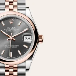 rolex Datejust 31 Oyster, 31 mm, Oystersteel and Everose gold M278241-0018
