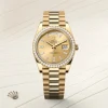 rolex  Day-Date 40 Oyster, 40 mm, yellow gold and diamonds M228348RBR-0002