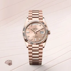 rolex Day-Date 36 Oyster, 36 mm, Everose gold M128235-0009