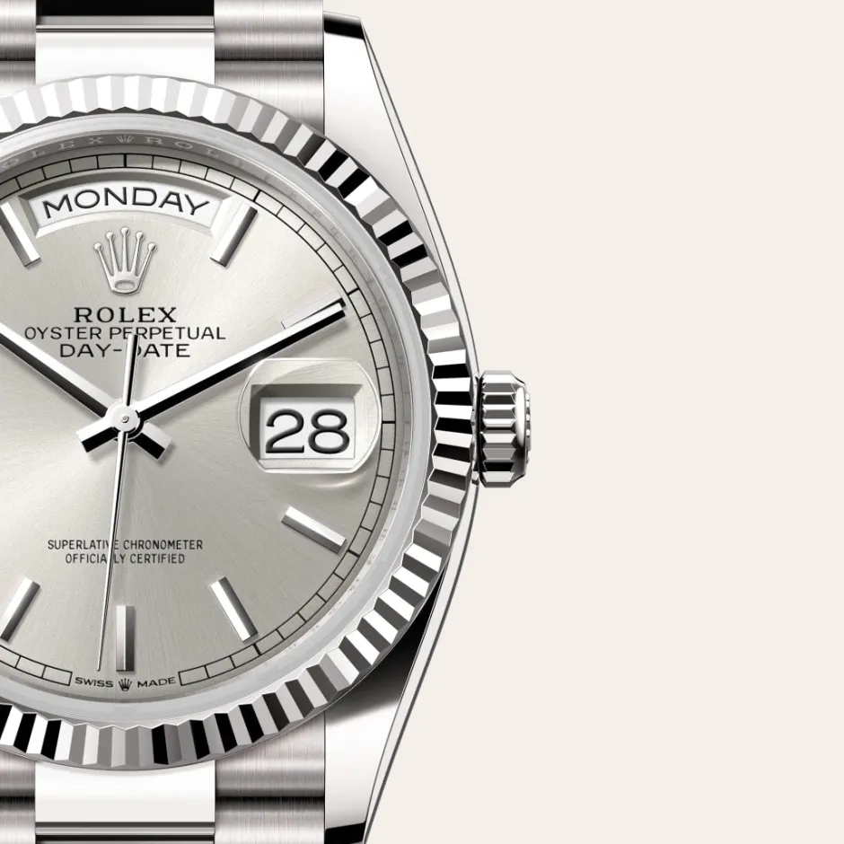rolex Day-Date 36 Oyster, 36 mm, white gold M128239-0005