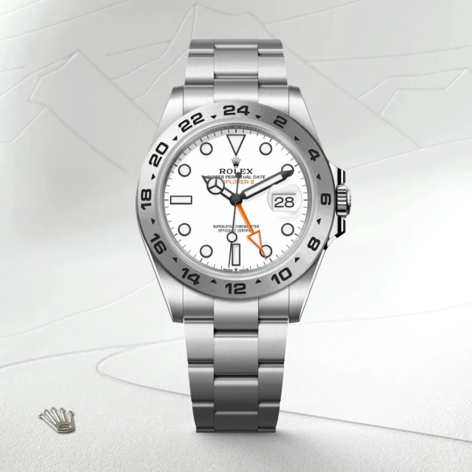 rolex Explorer II Oyster, 42 mm, Oystersteel M226570-0001