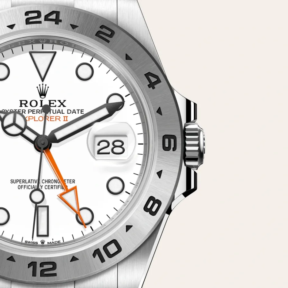rolex Explorer II Oyster, 42 mm, Oystersteel M226570-0001
