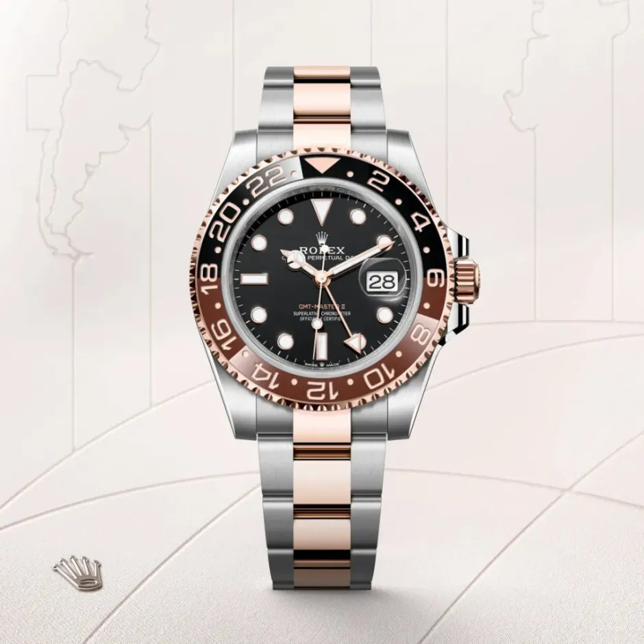 rolex GMT-Master II Oyster, 40 mm, Oystersteel and Everose gold M126711CHNR-0002