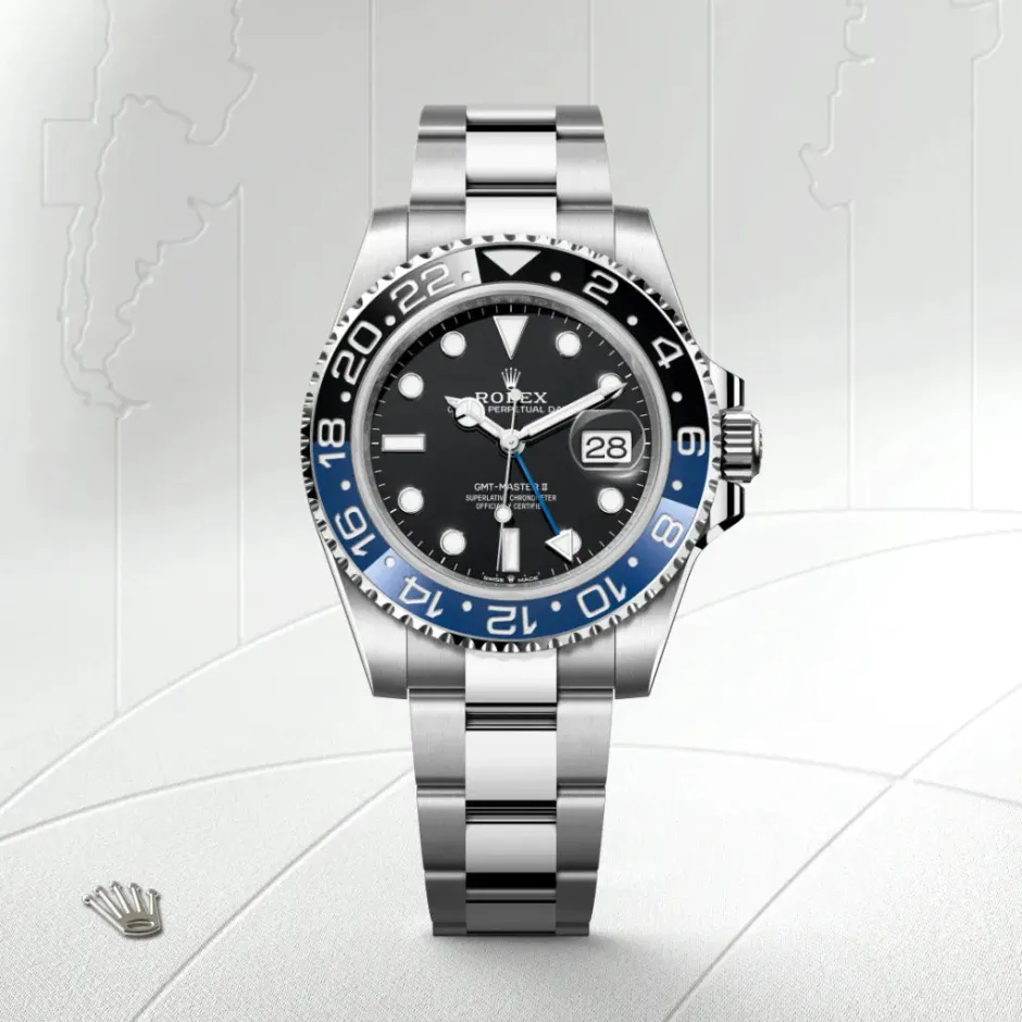 rolex GMT-Master II Oyster, 40 mm, Oystersteel M126710BLNR-0003
