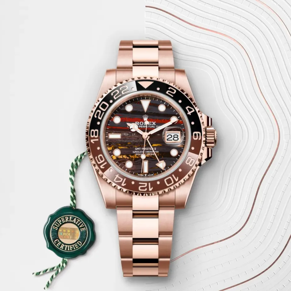 rolex GMT-Master II Oyster, 40 mm, Everose gold M126715CHNR-0002