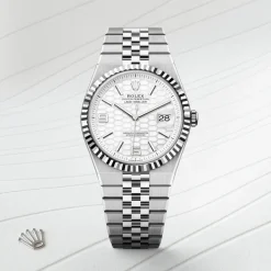 rolex Land-Dweller 40 Oyster, 40 mm, Oystersteel and white gold M127334-0001