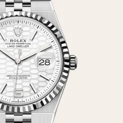rolex Land-Dweller 36 Oyster, 36 mm, Oystersteel and white gold M127234-0001
