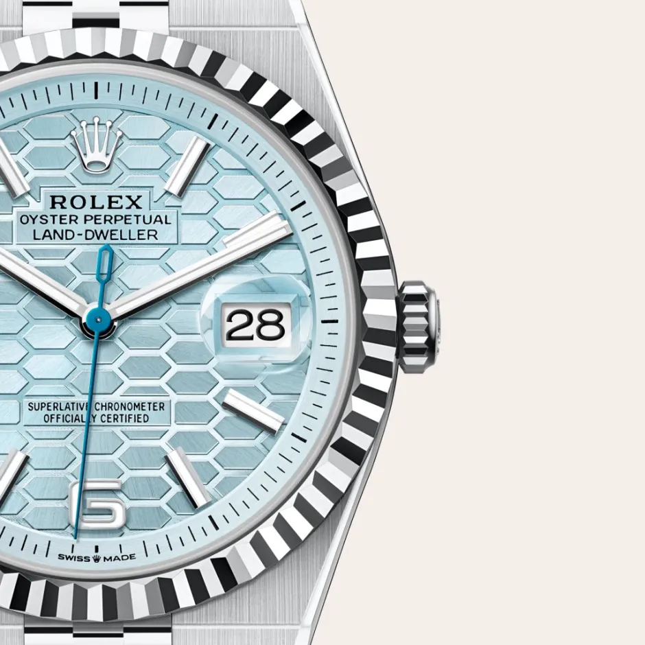 rolex Land-Dweller 40 Oyster, 40 mm, platinum M127336-0001