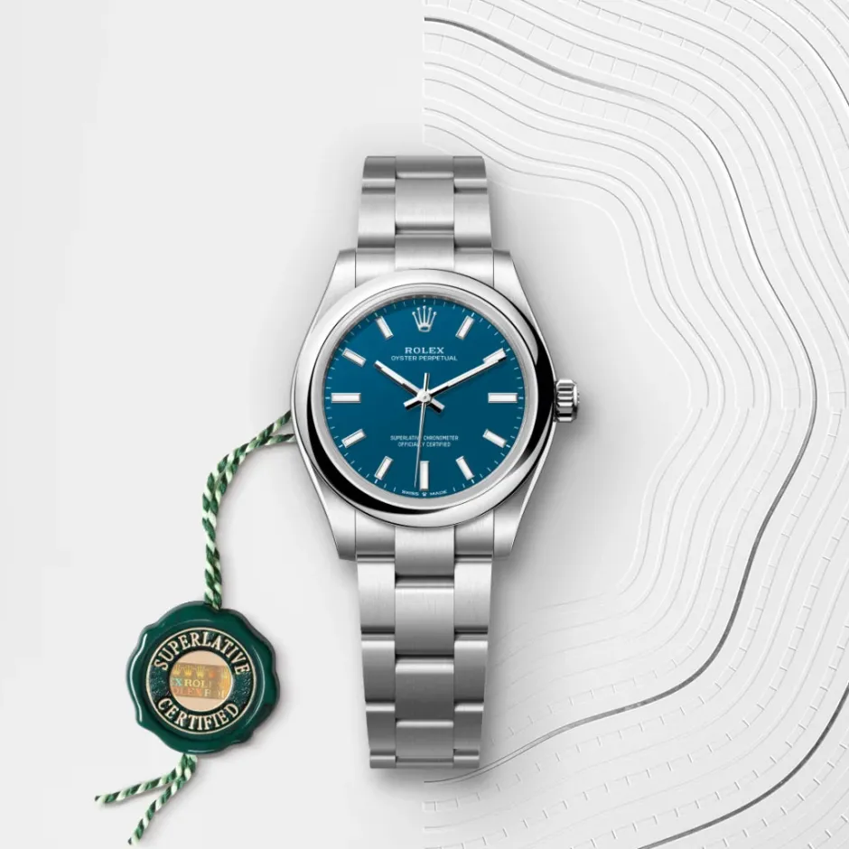 rolex Oyster Perpetual 31 Oyster, 31 mm, Oystersteel M277200-0017