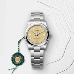rolex Oyster Perpetual 34 Oyster, 34 mm, Oystersteel M124200-0007