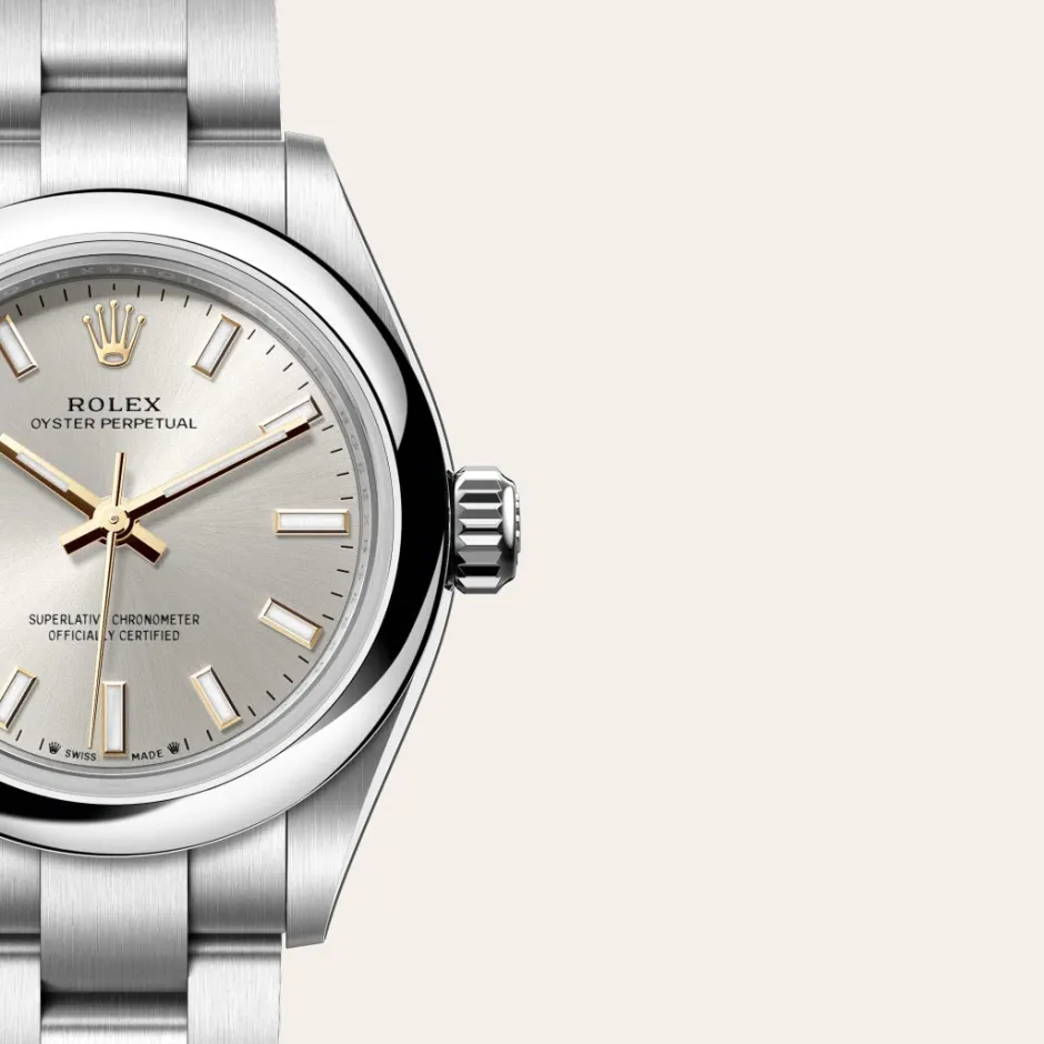 rolex Oyster Perpetual 28 Oyster, 28 mm, Oystersteel M276200-0001