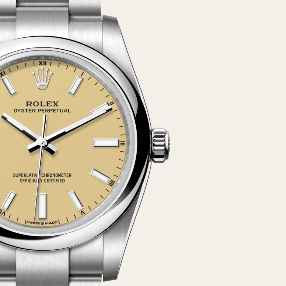 rolex Oyster Perpetual 34 Oyster, 34 mm, Oystersteel M124200-0007