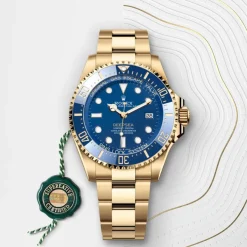rolex Deepsea Oyster, 44 mm, yellow gold M136668LB-0001