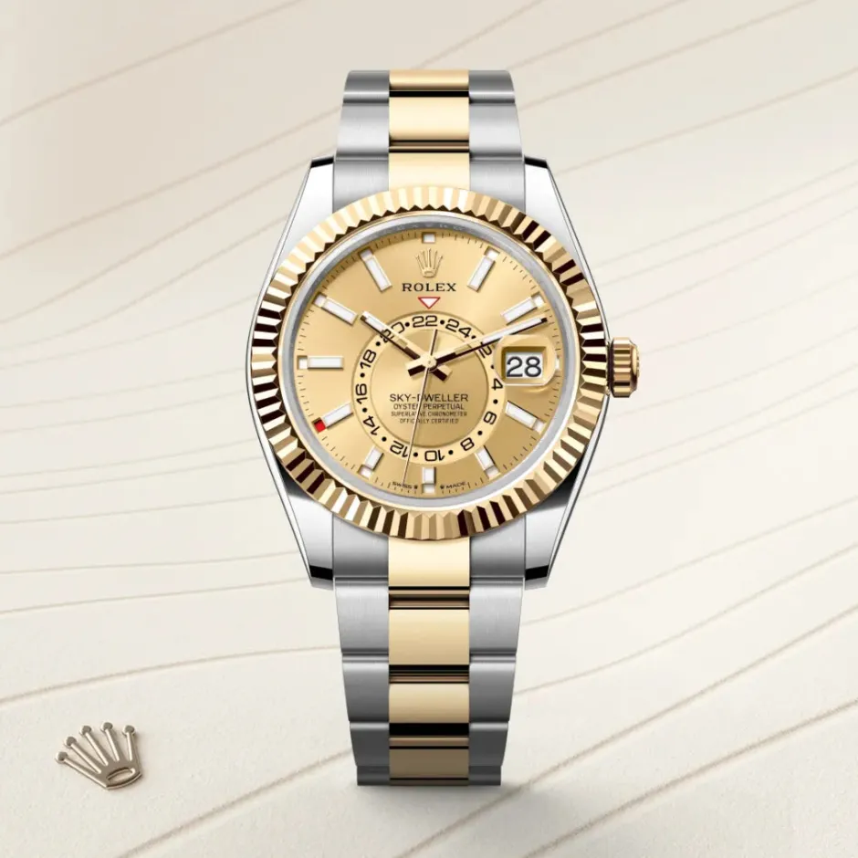 rolex Sky-Dweller Oyster, 42 mm, Oystersteel and yellow gold M336933-0001
