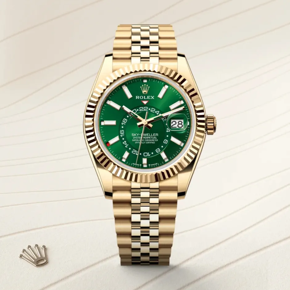 rolex Sky-Dweller Oyster, 42 mm, yellow gold M336938-0008