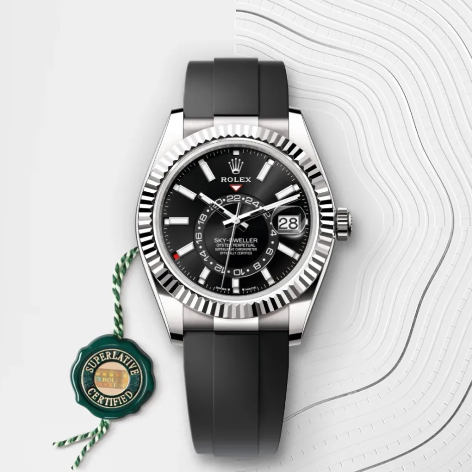 rolex Sky-Dweller Oyster, 42 mm, white gold M336239-0002