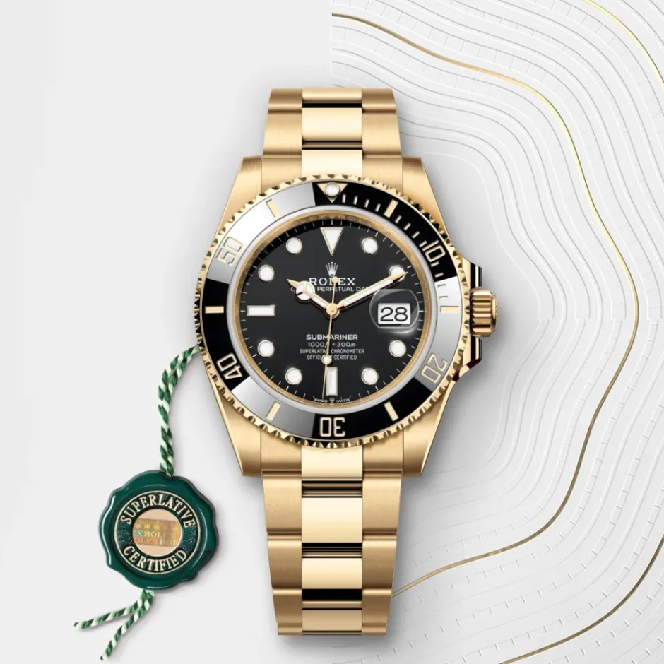 rolex Submariner Date Oyster, 41 mm, yellow gold M126618LN-0002