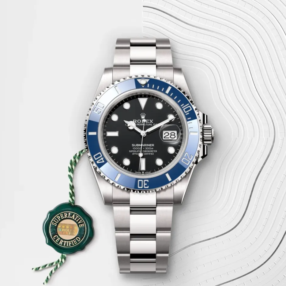 rolex Submariner Date Oyster, 41 mm, white gold M126619LB-0003
