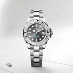 rolex Yacht-Master 37 Oyster, 37 mm, Oystersteel and platinum M268622-0002